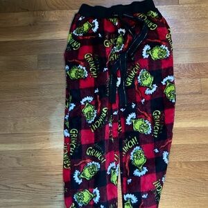 grinch pajama pants